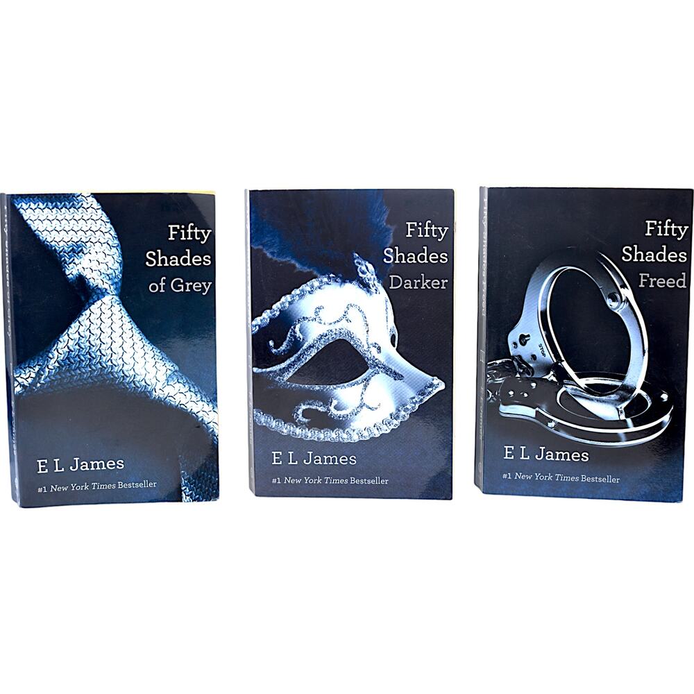 Fifty Shades of Grey Trilogy Softcover Books 1-3 by E L James